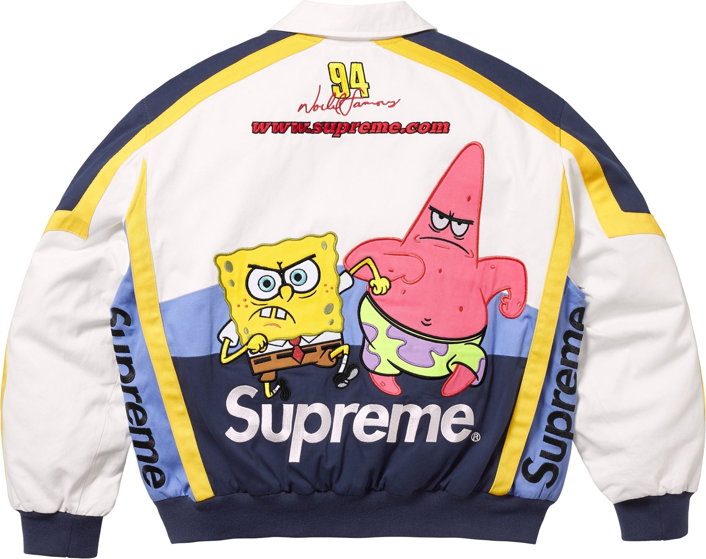 Supreme®/SpongeBob SquarePants Jeff Hamilton Racing Jacket view 11